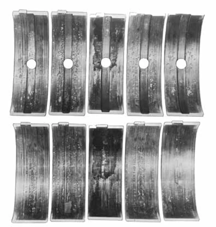 Bent crankshaft